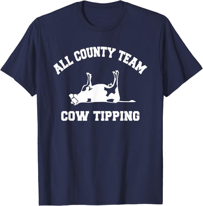 All County Team Cow Tiping T-Shirt