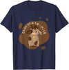 Cute Kawaii Merch Kawaii Chocolate Milk Cow T-Shirt - Navy Blue