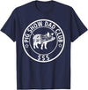 Funny Pig Show Dad On Father's Day Pig Show Dad Club Pig Show Father T-Shirt - Navy Blue