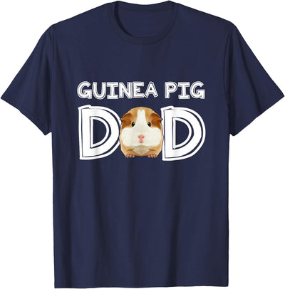 Guinea Pig Dad Father's Day Piggy Lover Owner Stuff Cavy T-Shirt