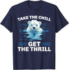 Polar Bear Plunge SteMi Apparel Polar Bear Plunge Icy Water Polar Plunge T-Shirt - Navy Blue