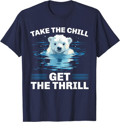 Polar Bear Plunge SteMi Apparel Polar Bear Plunge Icy Water Polar Plunge T-Shirt