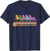 Saddlebred Spirit | NickerStickers Retro Saddlebred Horses T-Shirt - Navy Blue