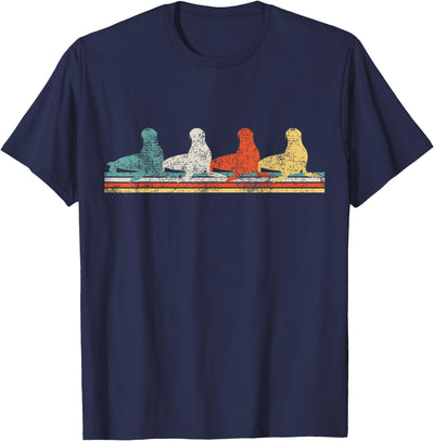 Retro Sea Lion Gifts T-Shirt