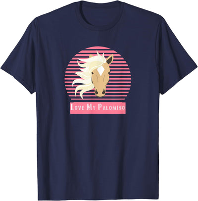 Palomino Horse Gifts Palomino Horse Love My Palomino T-Shirt