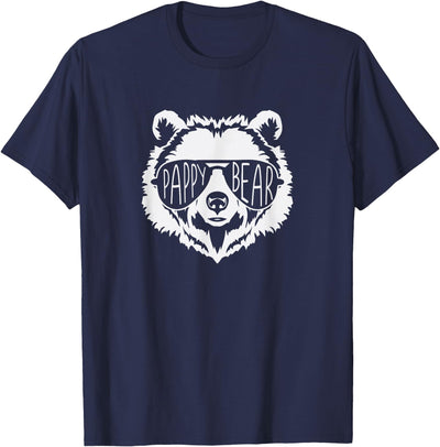 Pappy Bear Face with Sunglasses T-Shirt