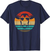 Cow Accessories & Clothing Gifts Women Men Kids Cow Retro Style Vintage T-Shirt - Navy Blue