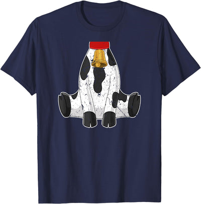 Funny Animal Apparels Kids Cow Costume Cute Boys Girls Farm T-Shirt