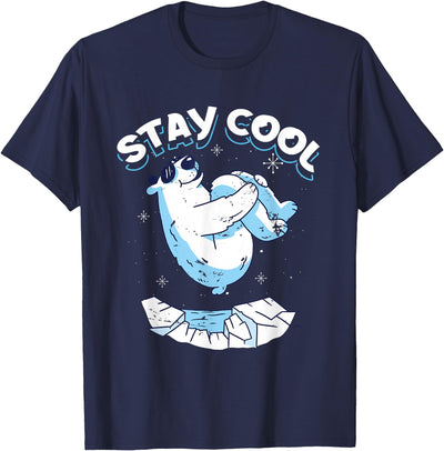 Stay Cool | Polar Bear | Arctic North Pole T-Shirt