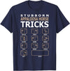 Zimonata Designs Stubborn Appaloosa Horse Tricks Funny Tshirt T-Shirt - Navy Blue