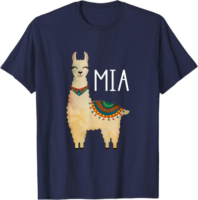 Llama Lover Ideas For Spanish Hispanic Mom Llama Mia Spanish Mom Mamá Mother’s Day Funny T-Shirt