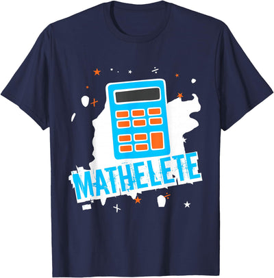 Green Cow Land Mathlete Funny Math Lovers T-Shirt