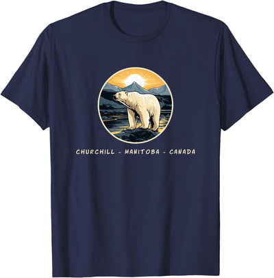 Churchill Manitoba Canada Polar Bear Arctic T-Shirt