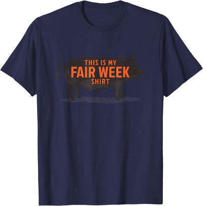 Das ist mein Fair Week State and County Animal Hog Pig T-Shirt