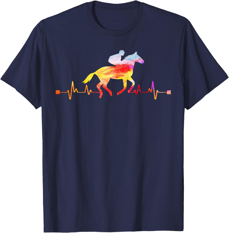 Horse racing party Horse racing for ky derby T-Shirt - Navy Blue