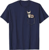 Llama Alpaca Gifts By Skizzenmonster Hipster Llama & Sloth With Sunglasses T-Shirt - Navy Blue
