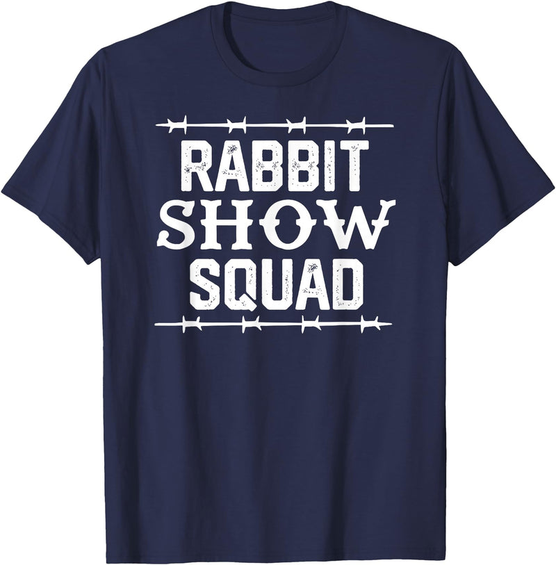 Rabbit Show Squad T-Shirt in Navy Blue