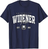 Widener Arch University College Athletics Retro Widener Collegiate of Technology Arch Vintage for Men Women T-Shirt - Navy