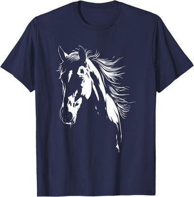 HörseCo. Vintage Western Horse Silhouette Horse Riding T-Shirt