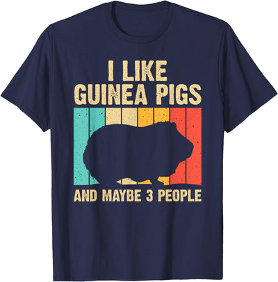 Funny Guinea Pig Design For Men Women Kids Lovers T-Shirt