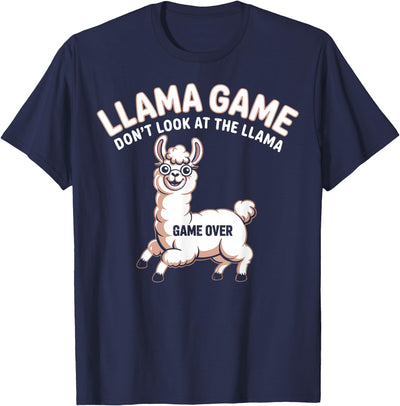 The Llama Game Funny T-Shirt