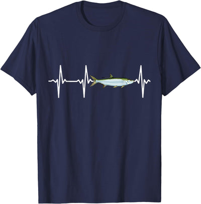 Tarpon Heartbeat for Saltwater Fishing Lovers T-Shirt
