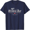 Port Stevens P.S.75 Design Polar Bear - Hudson Bay - Canada - Maple Leaf - Maple Leaf T-Shirt - Navy Blue