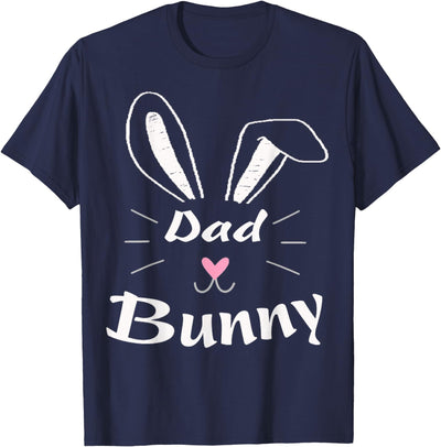 Dad Bunny Face with Ears T-Shirt