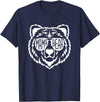 Funny Mothers Mama Bear Face Mama Bear Face Sunglasses Mother Mom Mommy T-Shirt - Navy Blue