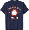 Miller Sye Guinea Pig Mom T-Shirt - Navy Blue
