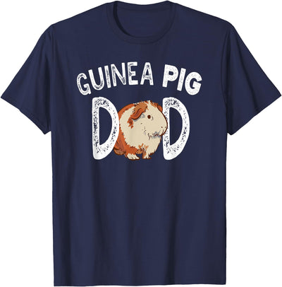 Guinea Pigs Dad Cute Lover Animal Guinea Pig Pet T-Shirt