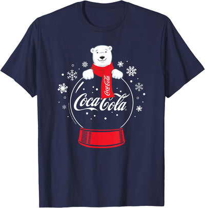 Coca-Cola - Polar Bear Snowglobe T-Shirt