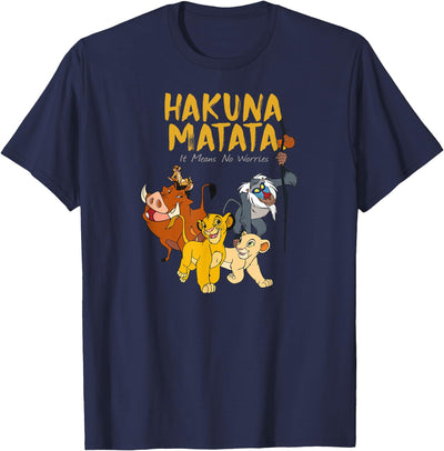 Lion King Classic It Means No Worries T-Shirt
