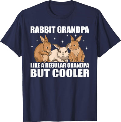 Rabbit Grandpa Like a Regular Grandpa but Cooler T-Shirt