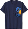 Thabluebirdluveve Bluebird Bird T-Shirt - Navy Blue