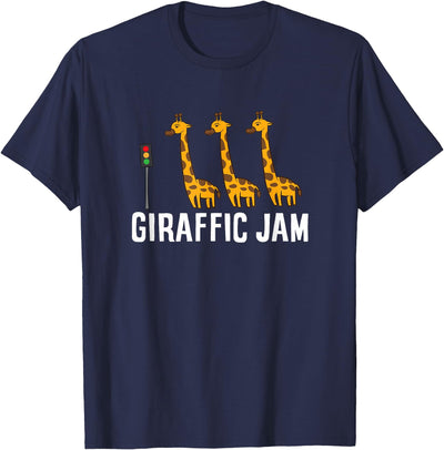 Funny Giraffic Jam Cute Giraffe Giraffe Pun Cute Giraffe T-Shirt