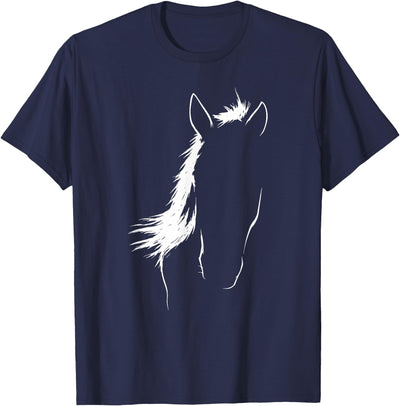 Horseback Enthusiasts Race Horse Equestrian Rider Horse Art Equestrian Horse Lover Rider Horseback Derby Horse T-Shirt