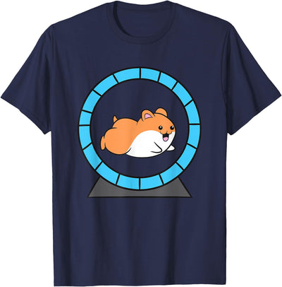 Hamster in a Hamster Wheel Pet Hamster T-Shirt