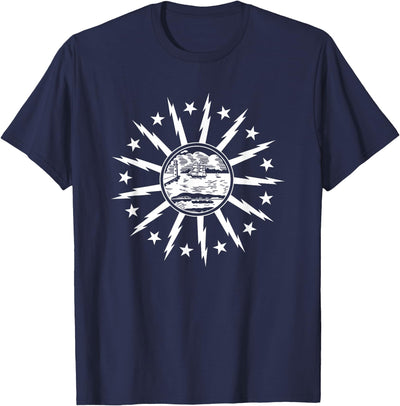 Cow Buffalo New York City Flag T-Shirt