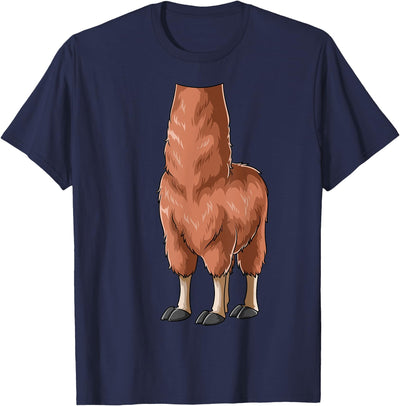HalloweenCentre Co. Easy Llama Costume Llama Body Headless Llama Costume T-Shirt
