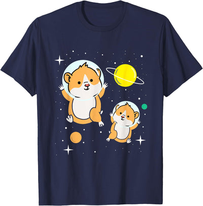 Hamster In Space Hamster Lover Gift T-Shirt