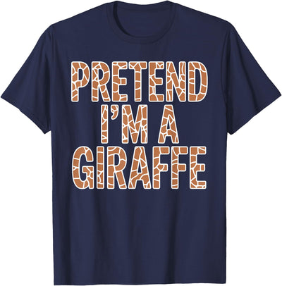 Cool Giraffe Art for Men Women Kids Toddler Giraffe Costume T-Shirt