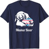 Mama Bear Transgender LGBTQ Tees Mama Bear Transgender LGBTQ Trans Pride T-Shirt - Navy Blue