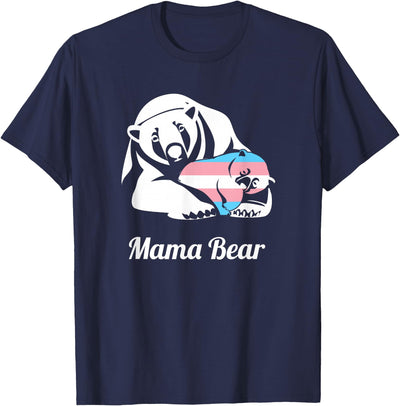 Mama Bear Transgender LGBTQ Trans Pride T-Shirt