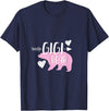 Grandma-Bear Tees Mother's Day Gigi Bear For Your Mom and Grandma Christmas T-Shirt - Navy Blue