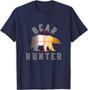 Gay Pride Gear Bear Hunter Gay Bear T-shirt For Men T-Shirt - Navy Blue