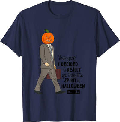 The Office Halloween Spirit Dwight Pumpkin Head T-Shirt