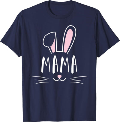 Bunny Ears MAMA Whiskers Mother's Day T-Shirt