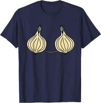 SUFI Halloween Gift-idea funny Costumes Onion Bra Costume Funny Field Vegetable Halloween T-Shirt