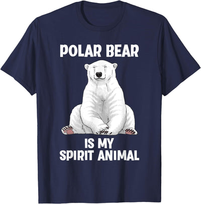 Cool Polar Bear Art For Men Women Kids Lover T-Shirt